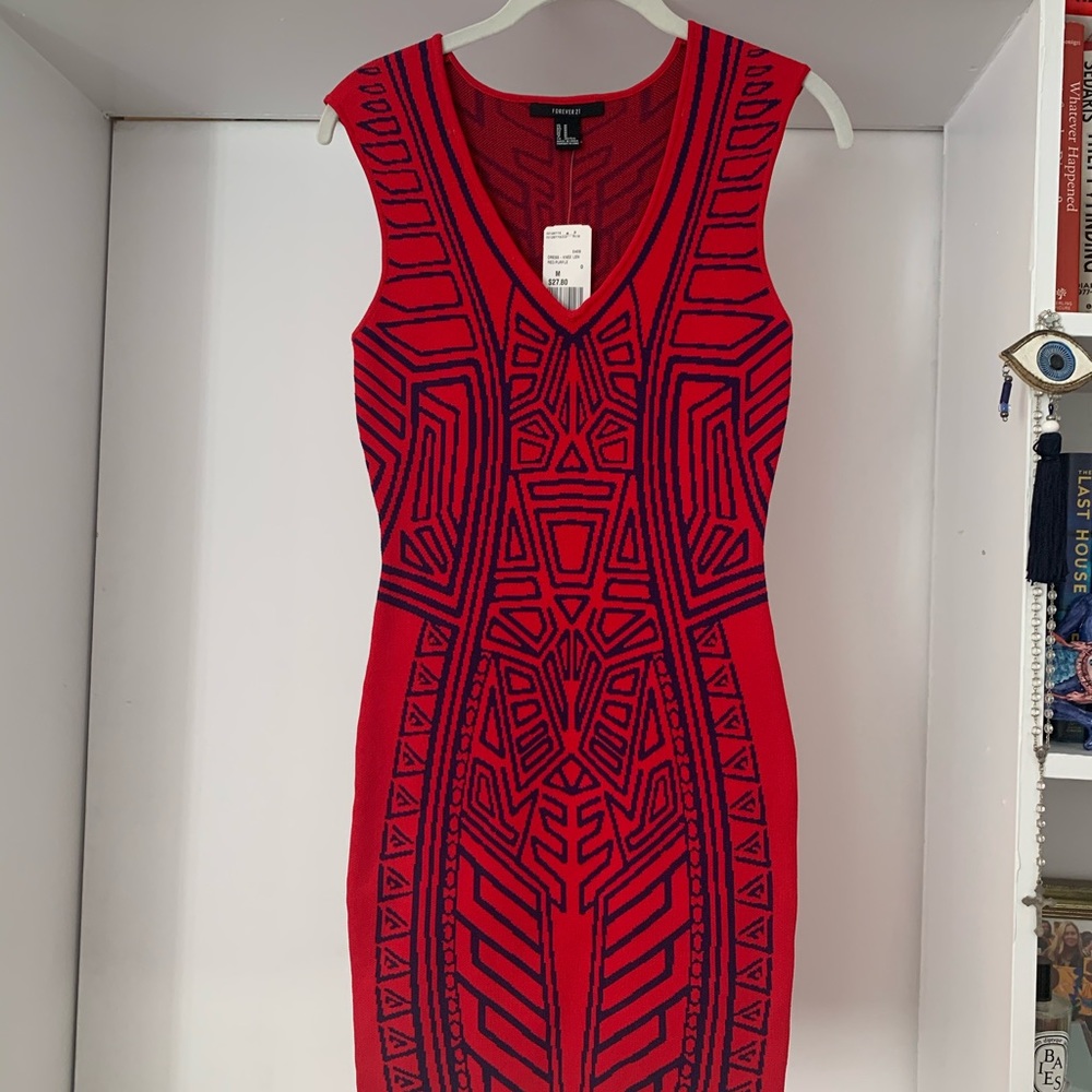 FOREVER 21 Stretch Mini Dress